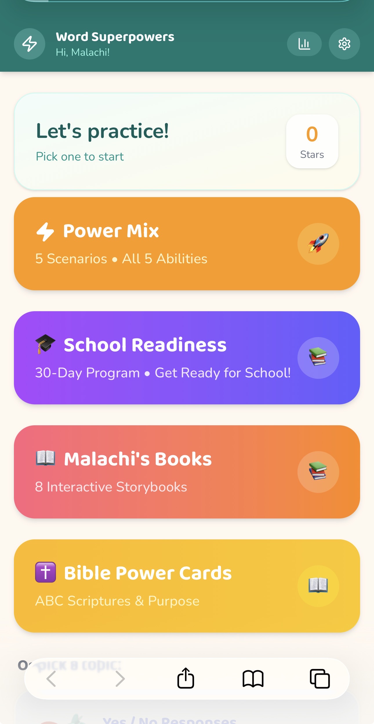 Malachi's Word Superpowers